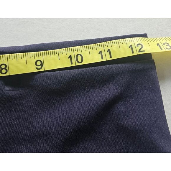 Lululemon Women’s Mix & Mesh Crop 21” Yoga Leggings Navy Blue Size 6 EUC - Picture 7 of 8